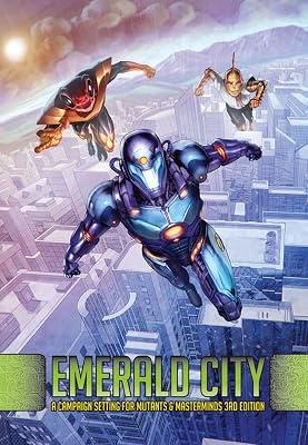 Mutants & Masterminds RPG: Emerald City Campaign Setting (Mutants and Masterminds) by McGlothlin, Christopher; Sullivan, Aaron; Kenson, Steve; Bulmer, Darren | Hardcover | Games & Activities 2