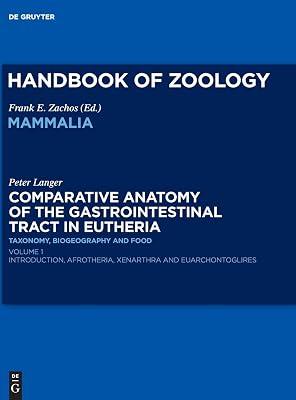 Comparative Anatomy of the Gastrointestinal Tract in Eutheria I: Taxonomy, Biogeography and Food: Afrotheria, Xenarthra and Euarchontoglires by Langer, Peter | Hardcover | Zoology: Invertebrates 2
