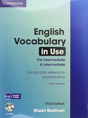 English Vocabulary in Use Pre-intermediate and Intermediate with Answers and CD-ROM 3rd Ed. by Redman, Stuart | Cd_Rom | Foreign Language Study 2