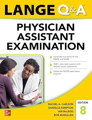 LANGE Q&A Physician Assistant Examination, Eighth Edition by Carlson, Rachel; Simon, Albert F.; Kempton, Danielle; McLeod, Ian; McMullen, Bob | Paperback | Medical 2