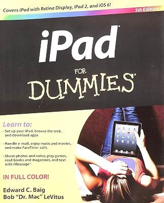 iPad for Dummies by Baig, Edward C.; Levitus, Bob | Paperback | Portable & Handheld Devices: Consumer 2