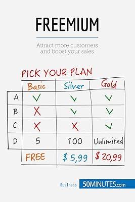 Freemium: Attract more customers and boost your sales by 50minutes | Paperback | Sales & Marketing 2