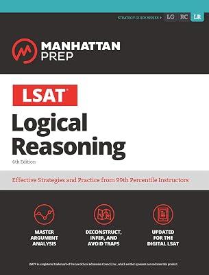 LSAT Logical Reasoning by Manhattan Prep | Paperback | Study Aids 2