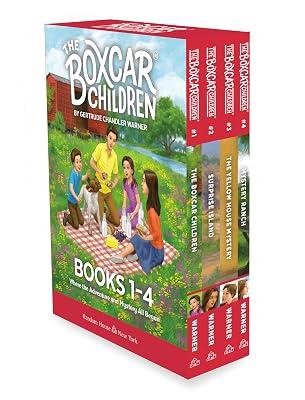 The Boxcar Children Mysteries Boxed Set 1-4: The Boxcar Children; Surprise Island; The Yellow House; Mystery Ranch by Warner, Gertrude Chandler | Paperback | Juvenile Fiction 2