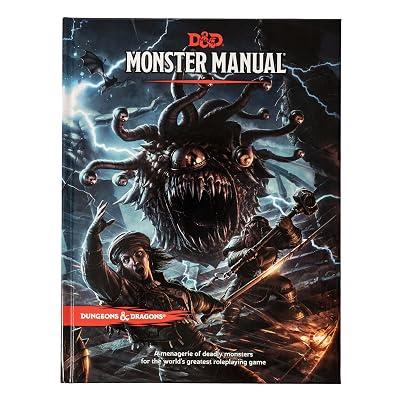 Dungeons & Dragons Monster Manual (Core Rulebook, D&D Roleplaying Game) by Wizards of the Coast | Games & Activities 2