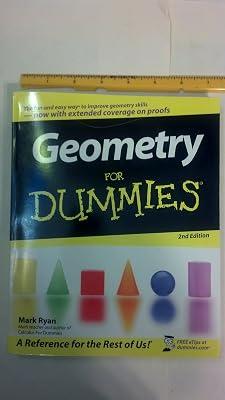GEOMETRY FOR DUMMIES, 2ND EDITION (PB 2007) (For Dummies Series) by RYAN | Paperback | Geometry 2