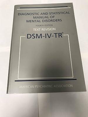 DSM-IV-TR: Diagnostic and Statistical Manual of Mental Disorders by American Psychiatric Association | Hardcover | Psychiatry 2