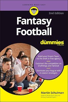 Fantasy Football For Dummies, 2nd Edition by Schulman, Martin | Paperback | Games & Activities 2