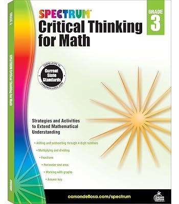 SPECTRUM CRIT THINKIN MATH G3 by Spectrum | Paperback | Juvenile Nonfiction 2