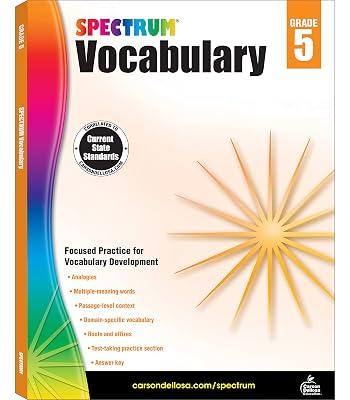 Spectrum Vocabulary, Grade 5 by Spectrum | Paperback | Juvenile Nonfiction 2