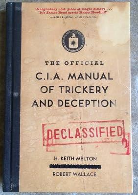 The Official CIA Manual of Trickery and Deception by Melton, H. Keith; Wallace, Robert | Hardcover | History 2