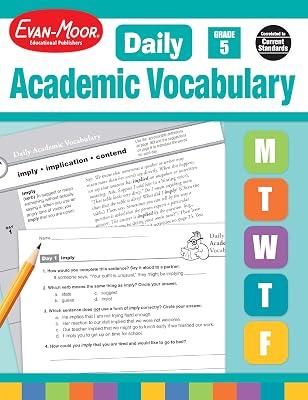 Daily Academic Vocabulary, Grade 5 | Paperback | Juvenile Nonfiction 2