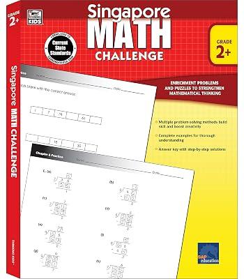 Singapore Math Challenge, Grades 2 - 5 by Singapore Asian Publishers | Paperback | Juvenile Nonfiction 2