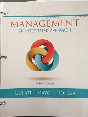 Management: An Integrated Approach (Mindtap Course List) by Gulati, Ranjay; Nohria, Nitin; Mayo, Anthony | Hardcover | Management & Management Techniques 2