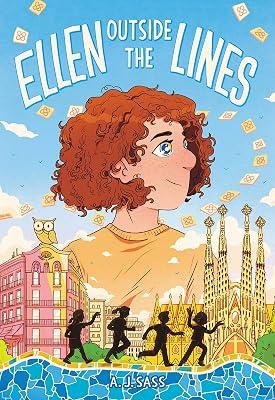 ELLEN OUTSIDE THE LINES by Sass, A. J. | Hardcover | General Fiction (Children'S 2