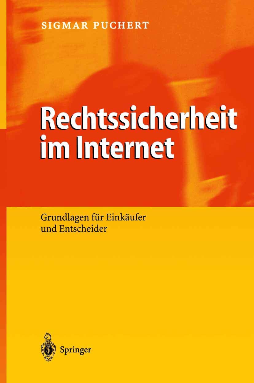 Rechtssicherheit Im Internet (English, Sigmar Puchert) - Image 2 - GlowMirror