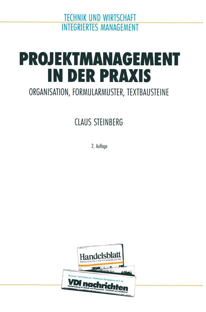 Projektmanagement in Der PRAXIS (English, Claus Steinberg) - Image 2 - GlowMirror