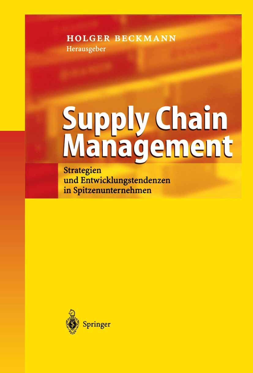 Supply Chain Management (English, Holger Beckmann) - Image 2 - GlowMirror