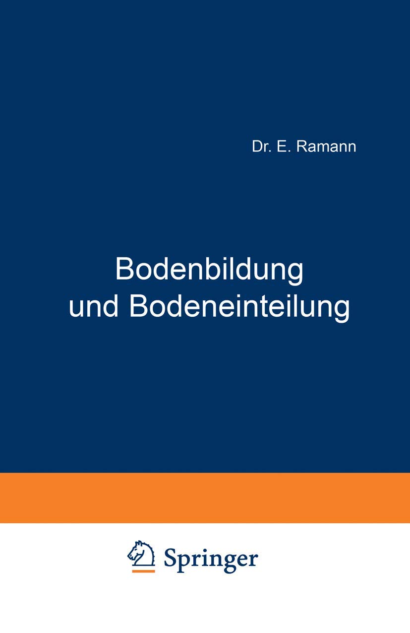 Bodenbildung Und Bodeneinteilung (English, E. Ramann) - Image 2 - GlowMirror