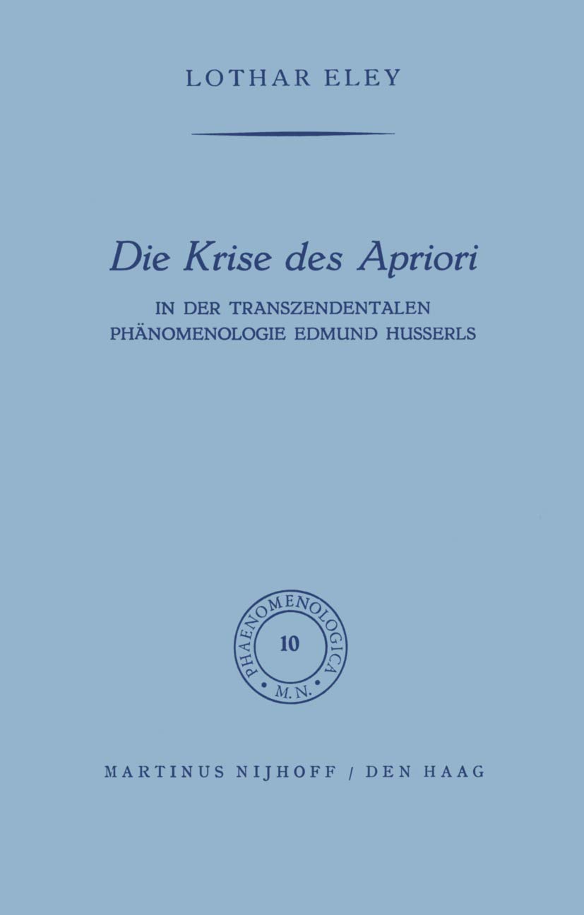 Die Krise Des Apriori (English, L. Eley) - Image 2 - GlowMirror