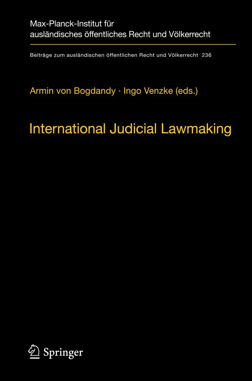 International Judicial Lawmaking (English, Armin Von Bogdandy | Ingo Venzke) - Image 2 - GlowMirror