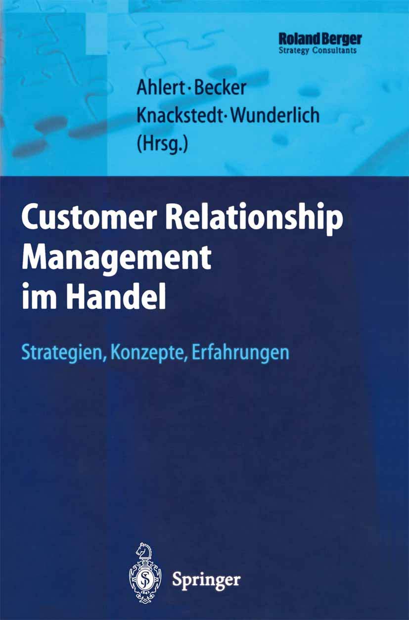 Customer Relationship Management Im Handel (English, Dieter Ahlert | Jörg Becker | Ralf Knackstedt) - Image 2 - GlowMirror