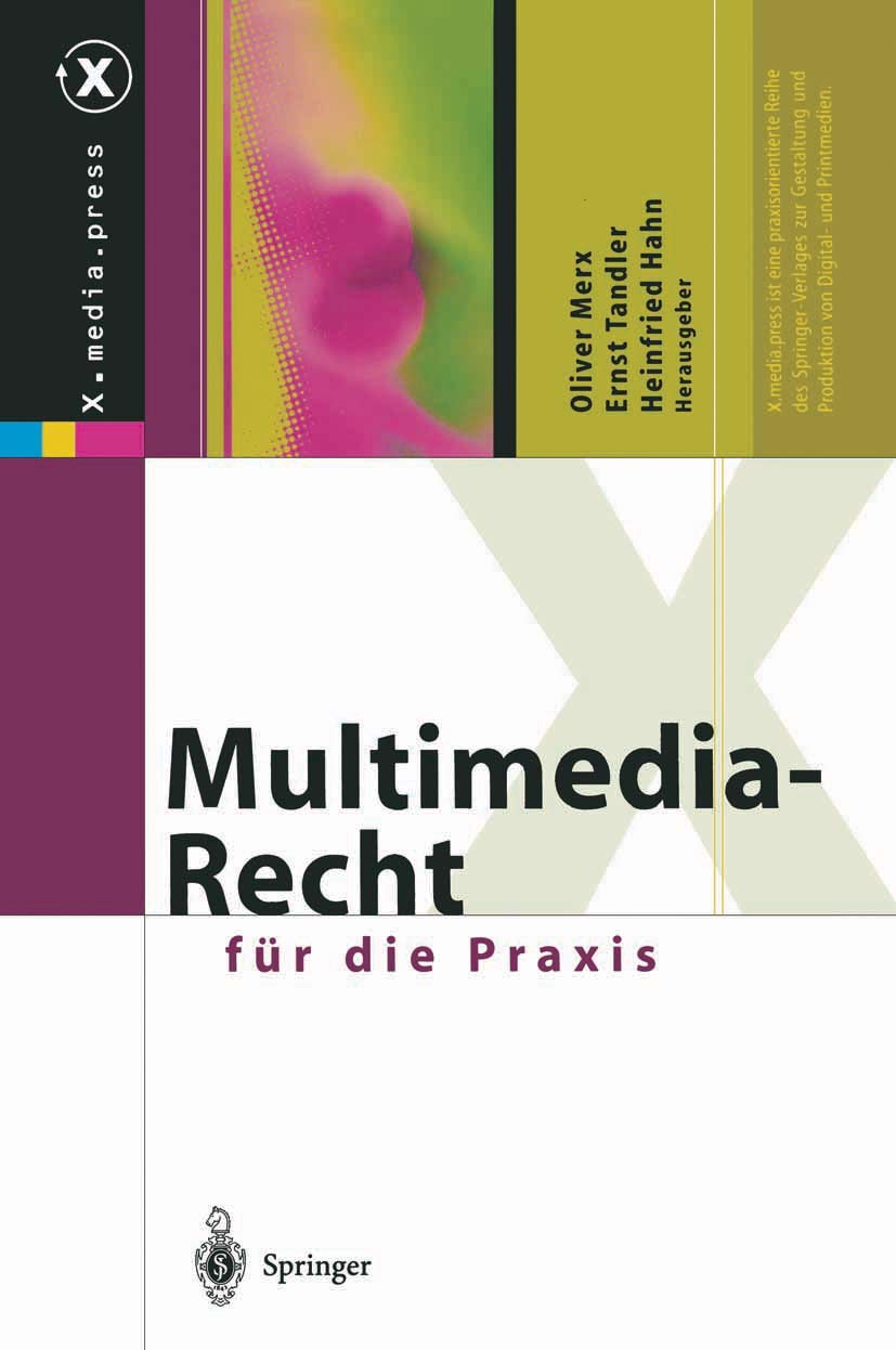 Multimedia-Recht Für Die PRAXIS (English, Oliver Merx | C. O. Dressel | Ernst Tandler) - Image 2 - GlowMirror
