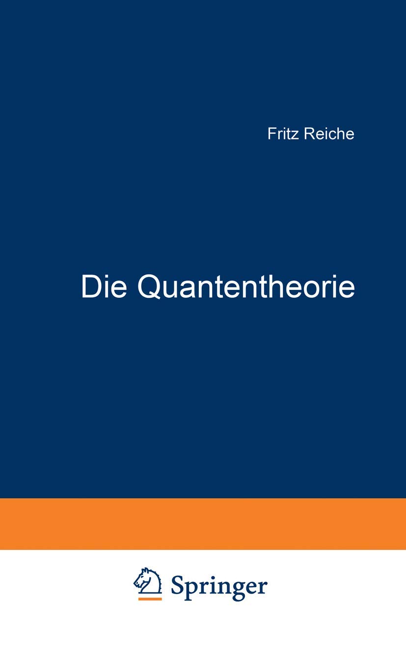 Die Quantentheorie (English, Fritz Reiche) - Image 2 - GlowMirror