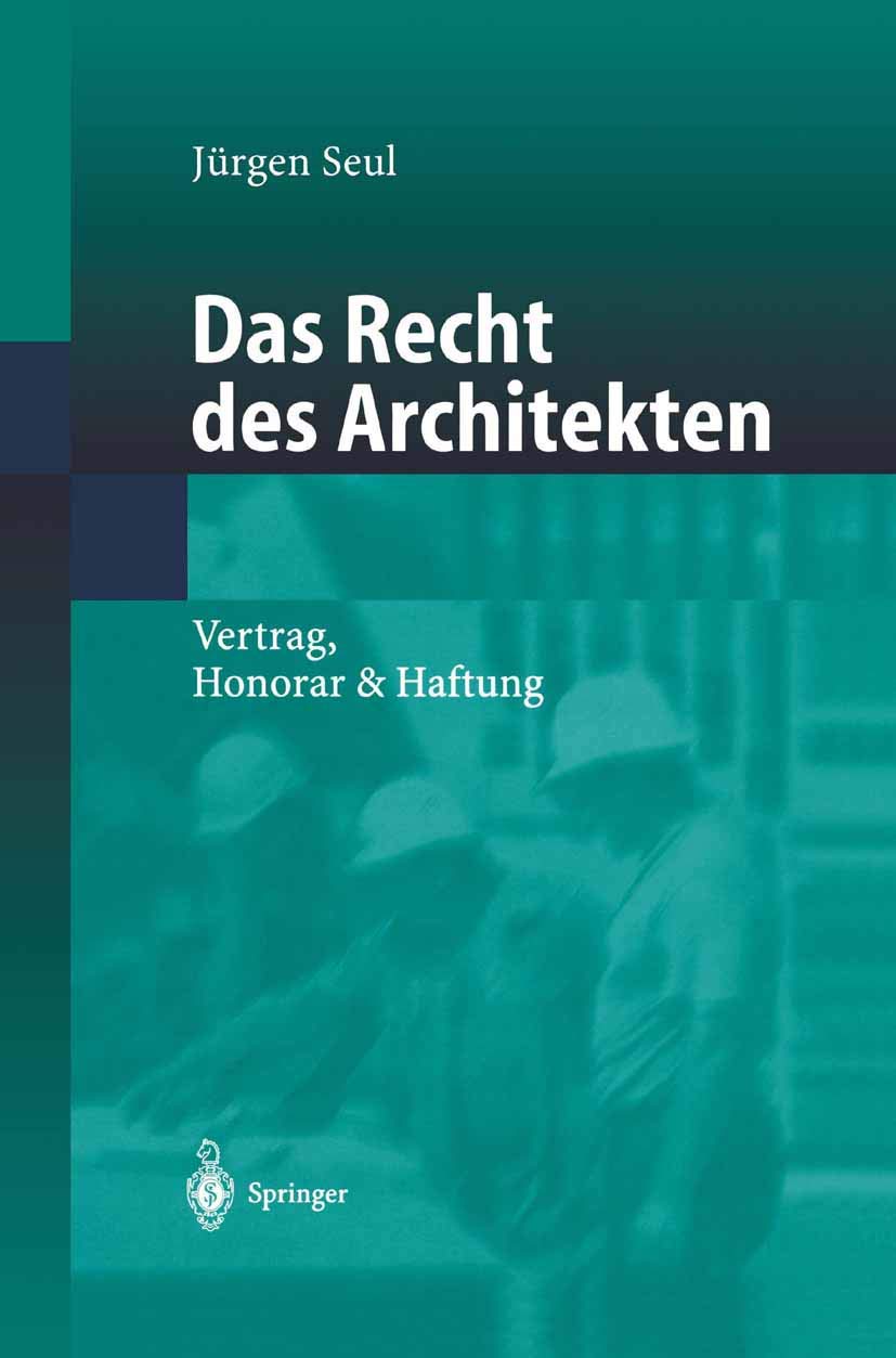 Das Recht Des Architekten (English, Jürgen Seul) - Image 2 - GlowMirror