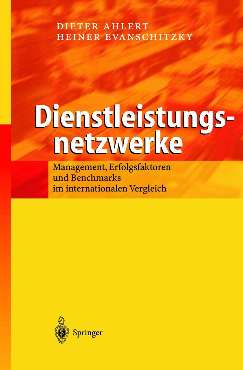 Dienstleistungsnetzwerke (English, M. Ahlert | Dieter Ahlert | M. Wunderlich) - Image 2 - GlowMirror
