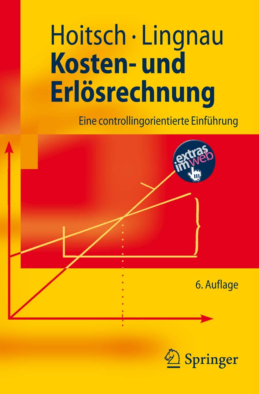 Kosten- Und Erlösrechnung (English, Hans-Jörg Hoitsch | Volker Lingnau) - Image 2 - GlowMirror