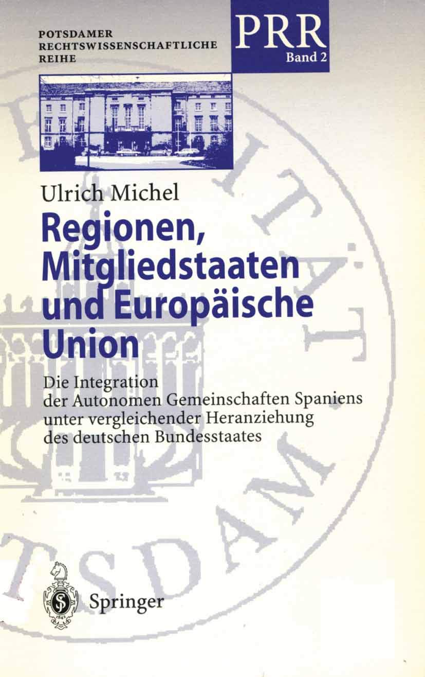 Regionen, Mitgliedstaaten Und Europäische Union (English, Ulrich Michel) - Image 2 - GlowMirror