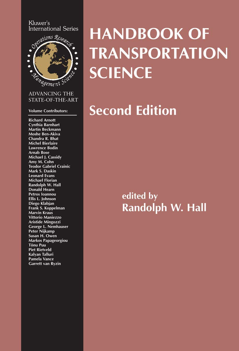 Handbook of Transportation Science (English, Randolph Hall) - Image 2 - GlowMirror