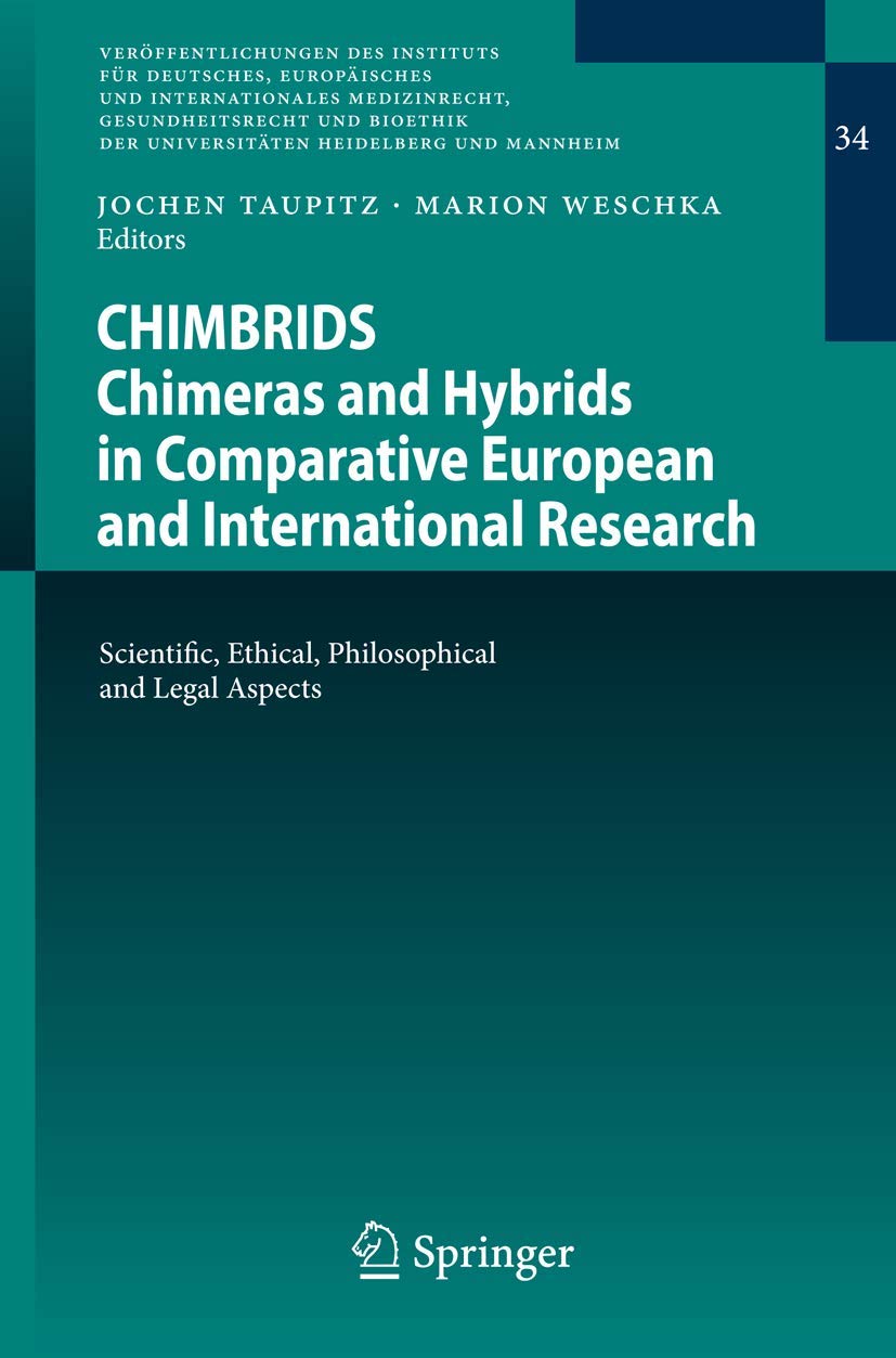 CHIMBRIDS - Chimeras and Hybrids in Comparative European and International Research (English, Jochen Taupitz | Marion Weschka) - Image 2 - GlowMirror