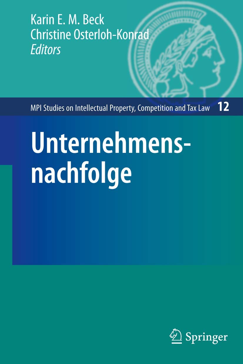 Unternehmensnachfolge (English, Karin E. M. Beck | Christine Osterloh-Konrad) - Image 2 - GlowMirror