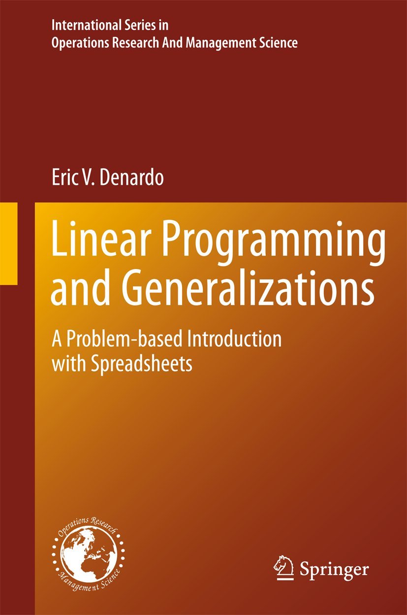 Linear Programming and Generalizations (English, Eric V. DeNardo) - Image 2 - GlowMirror
