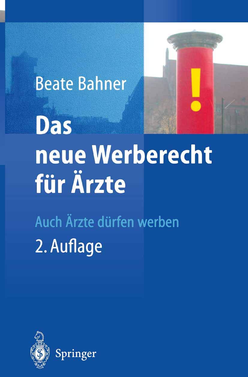 Das Neue Werberecht Für Ärzte (English, Beate Bahner) - Image 2 - GlowMirror