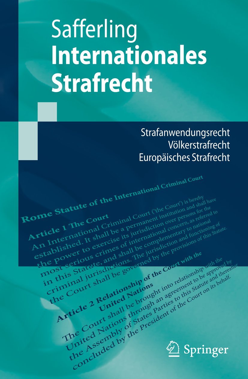 Internationales Strafrecht (English, Christoph Safferling) - Image 2 - GlowMirror