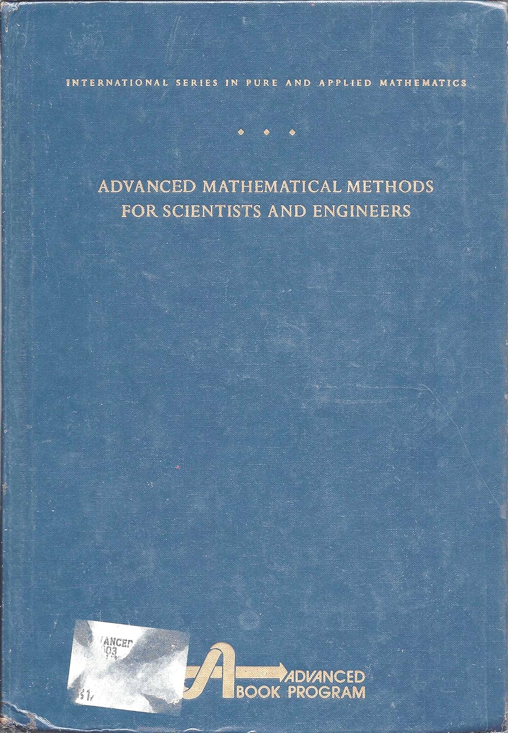 Buy Advanced Mathematical Methods for Scientists and Engineers (English, Hardcover, Carl M. Bender) Online at Best Price - GlowMirror
