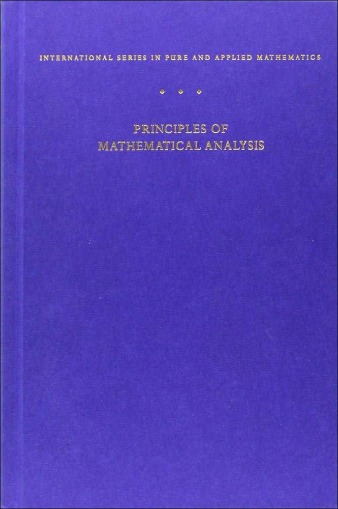 Buy Principles of Mathematical Analysis (International Series in Pure and Applied Mathematics) (English, Hardcover, Walter Rudin) Online at Best Price - GlowMirror