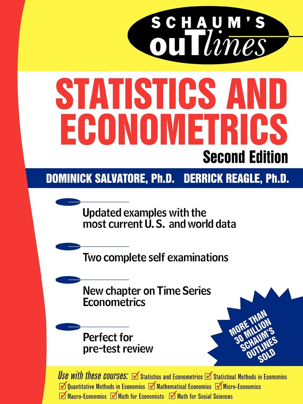 Buy Schaum's Outline of Theory and Problems of Statistics and Econometrics (English, Paperback, Dominick Salvatore, Derrick Reagle) Online at Best Price - GlowMirror