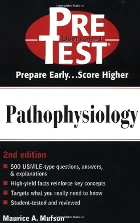 Buy Pathophysiology (Pre-test Self-assessment and Review) (English, Paperback, Maurice Mufson) Online at Best Price - GlowMirror