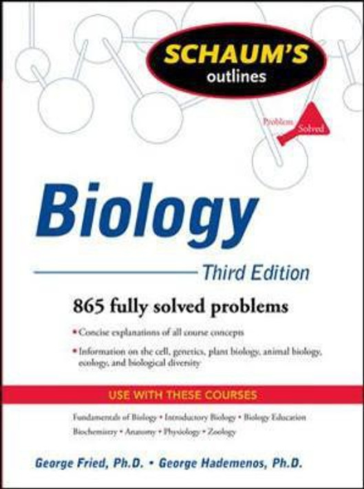 Buy Schaum's Outline of Biology, Third Edition (English, Paperback) Online at Best Price - GlowMirror