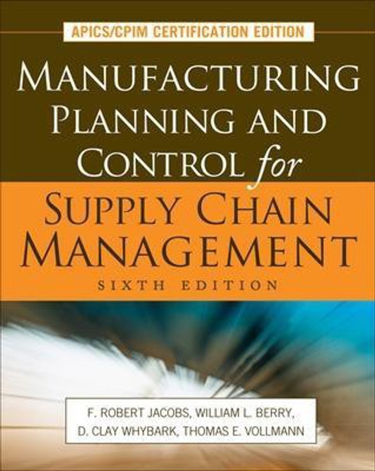 Manufacturing Planning and Control for Supply Chain Management (English, Paperback) - Image 1 - GlowMirror