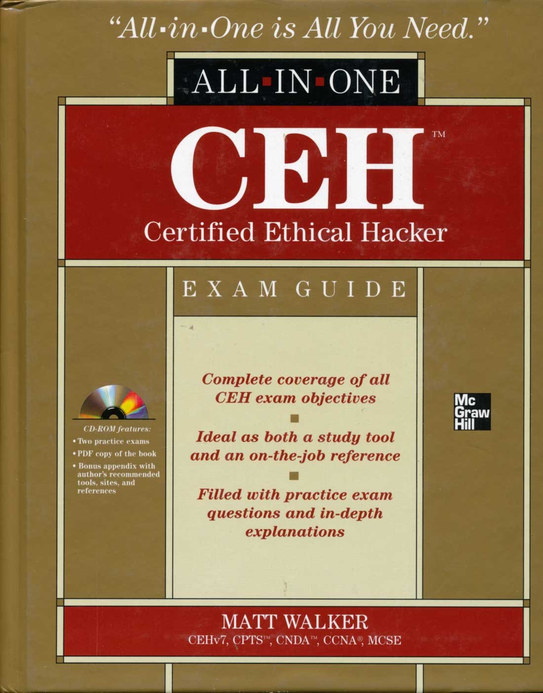 Buy CEH Certified Ethical Hacker All-in-One Exam Guide (English, Hardcover, Matt Walker) Online at Best Price - GlowMirror