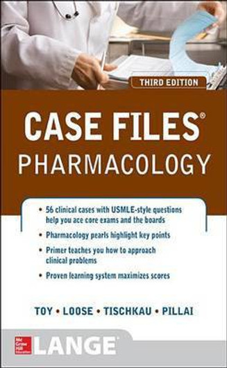 Case Files Pharmacology, Third Edition (English, Paperback) - Image 1 - GlowMirror