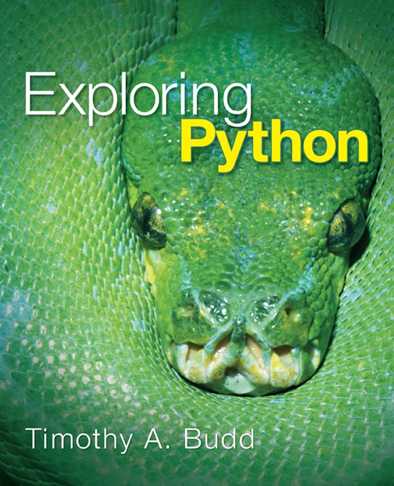 Buy Exploring Python (#4,610 in Programming Languages (Books), Paperback, Timothy A. Budd) Online at Best Price - GlowMirror