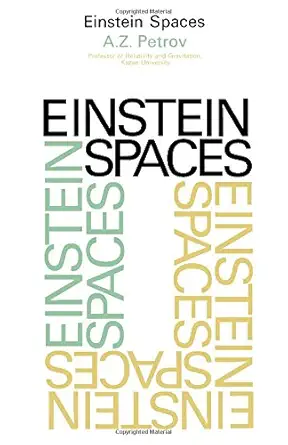 Buy Einstein spaces, (English, Paperback, Z A. Petrov) Online at Best Price - GlowMirror