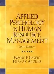 Buy Applied Psychology in Human Resource Management: United States Edition (English, Hardcover, Wayne F Cascio, Herman Aguinis) Online at Best Price - GlowMirror