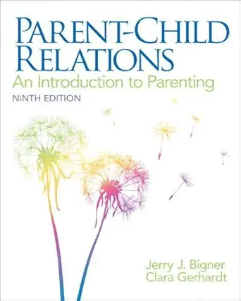 Buy Parent-Child Relations: An Introduction to Parenting (English, Paperback, Jerry Bigner, Clara Gerhardt) Online at Best Price - GlowMirror